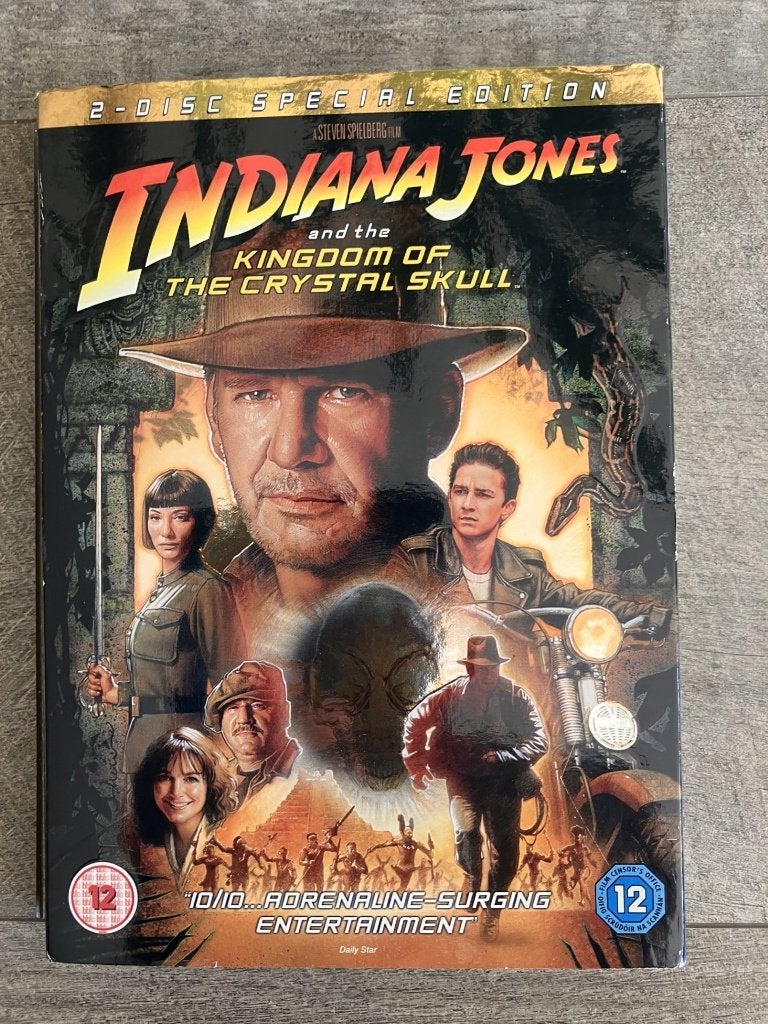 Indiana Jones And The Kingdom Of The Crystal Skull (2 Disc), Vanaf 12 jaar, Ophalen of Verzenden, Zo goed als nieuw