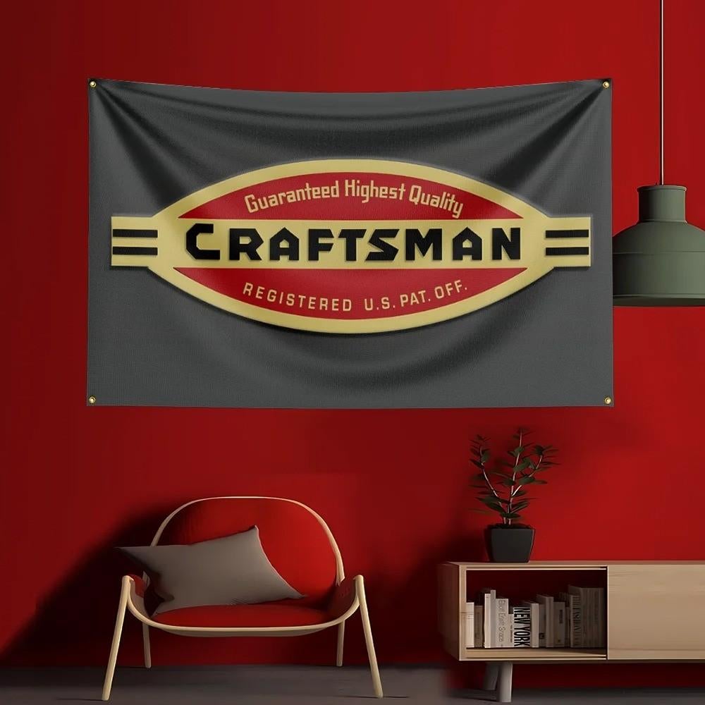 Grote vlaggen Craftsman (150x90cm), Diversen, Ophalen of Verzenden, Nieuw