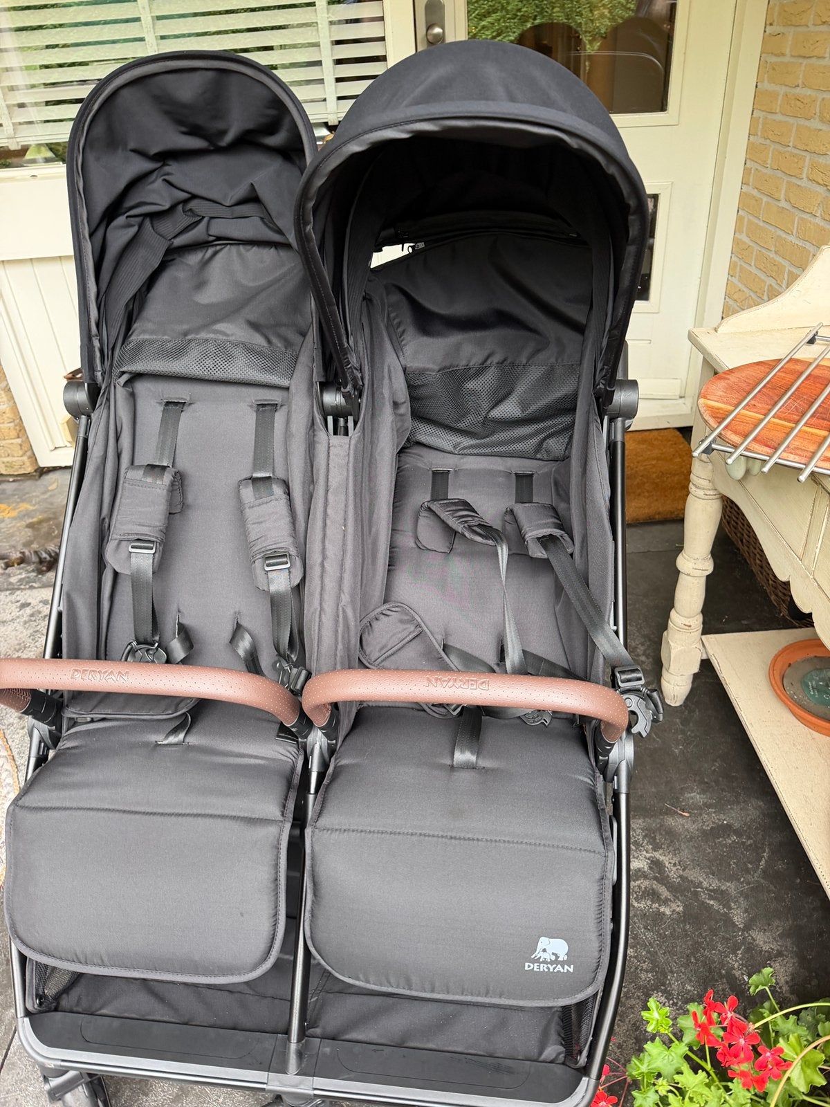 Rolo DuoBuggy X2 XL V2 Zwart – Zo goed als nieuw!, Ophalen, Zo goed als nieuw, Overige merken, Duomodel