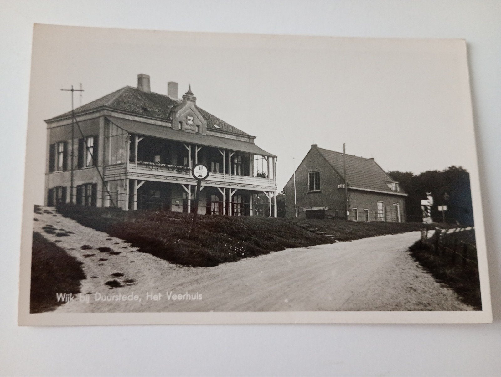 Wijk bij Duurstede Het Veerhuis, Ophalen of Verzenden, 1940 tot 1960, Ongelopen, Utrecht