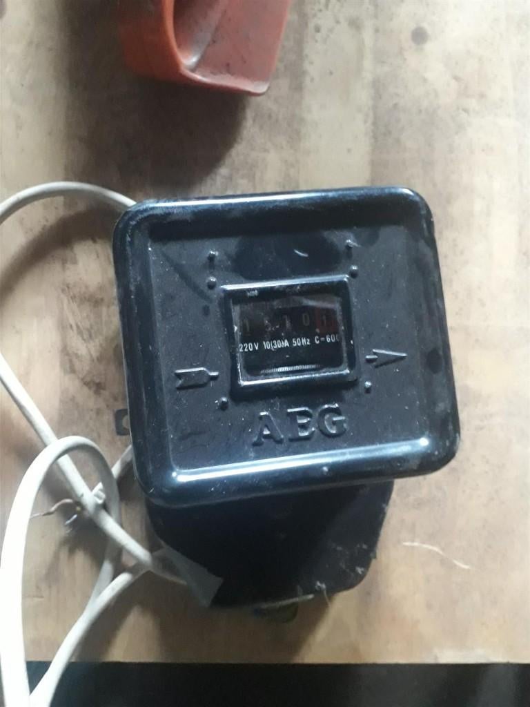 Aeg tussenmeter stroom electra, Ophalen, Gebruikt, Overige typen