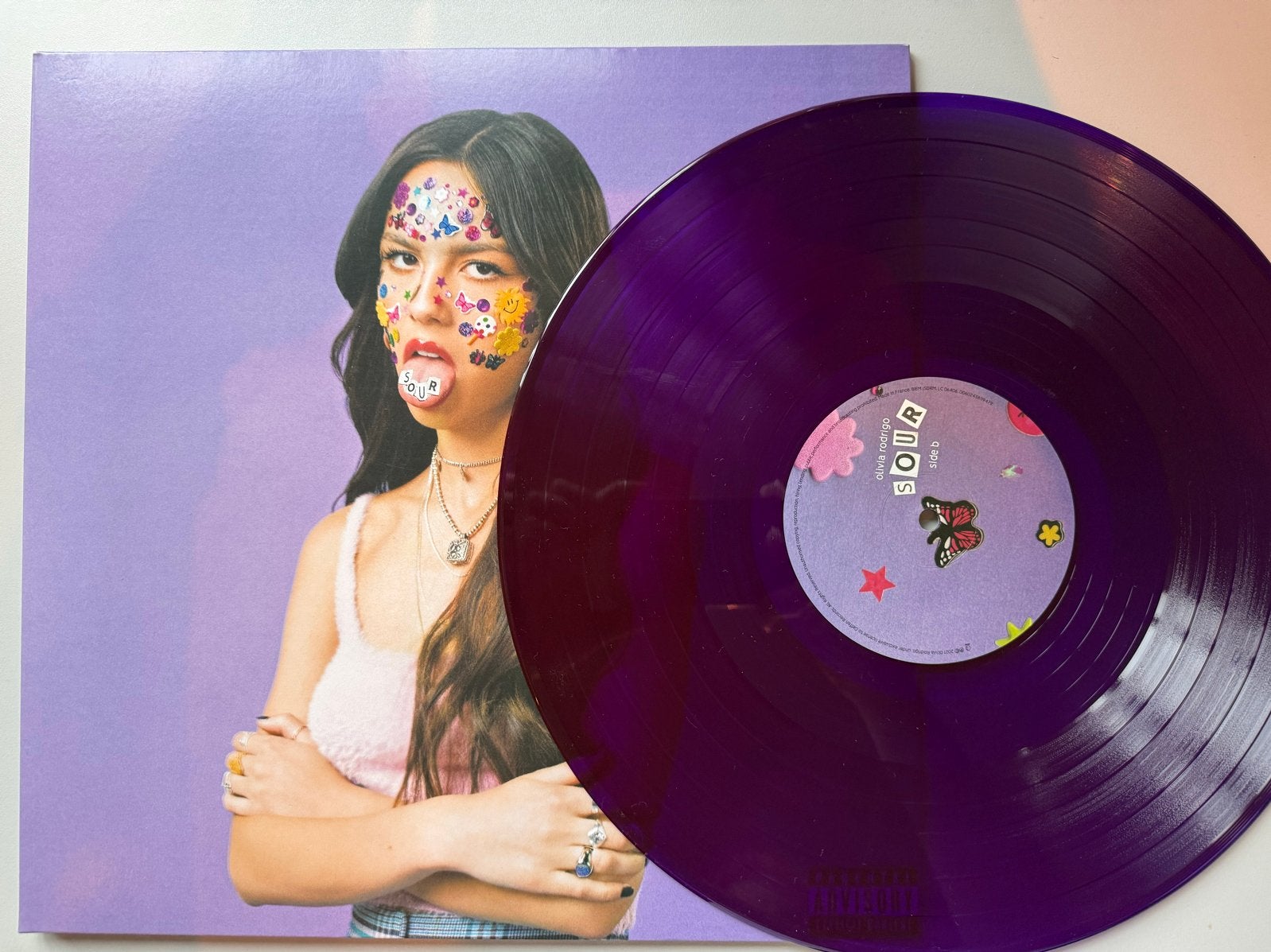 Olivia Rodrigo - SOUR (Paarse LP), Ophalen, LP, Pop, Colored vinyl