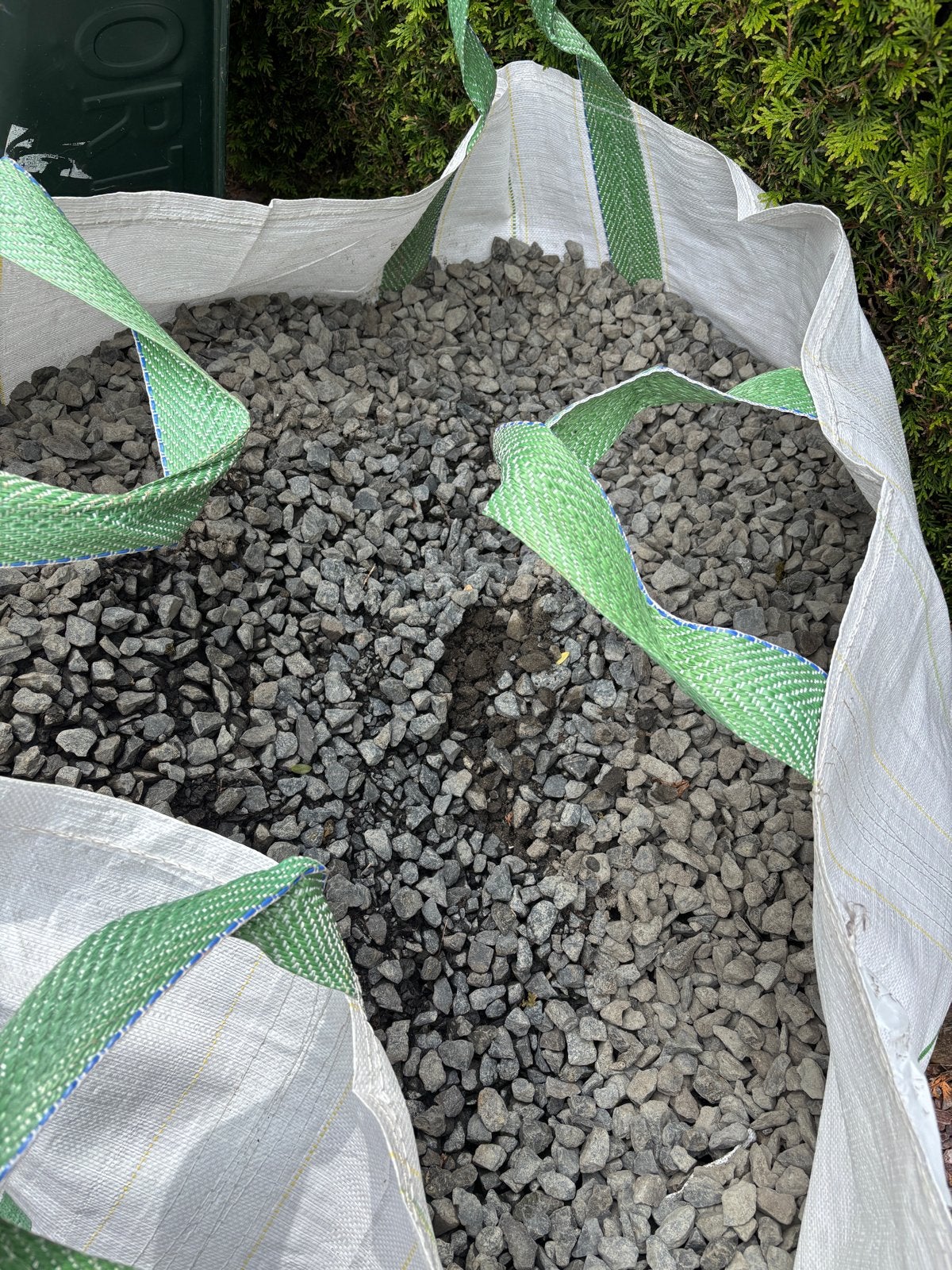 Gebruikt split in big bag, Tuin en Terras, Ophalen, Overige materialen, Gebruikt, Split
