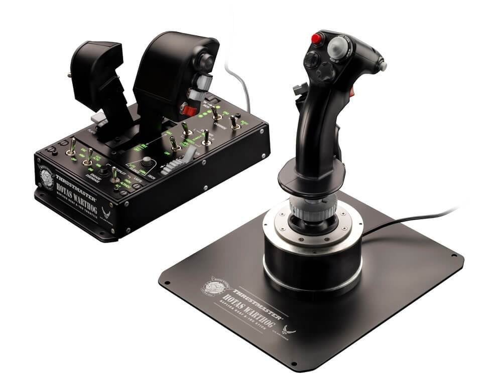 Thrustmaster HOTAS Warthog Flight Stick & Throttle, Computers en Software, Ophalen, Zo goed als nieuw