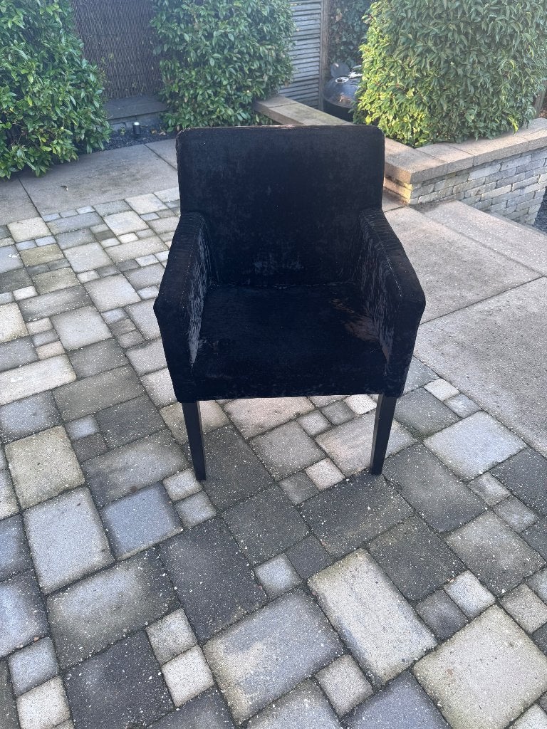 6x Eetkamer stoelen, Ophalen, Gebruikt, Zwart, Vijf, Zes of meer stoelen