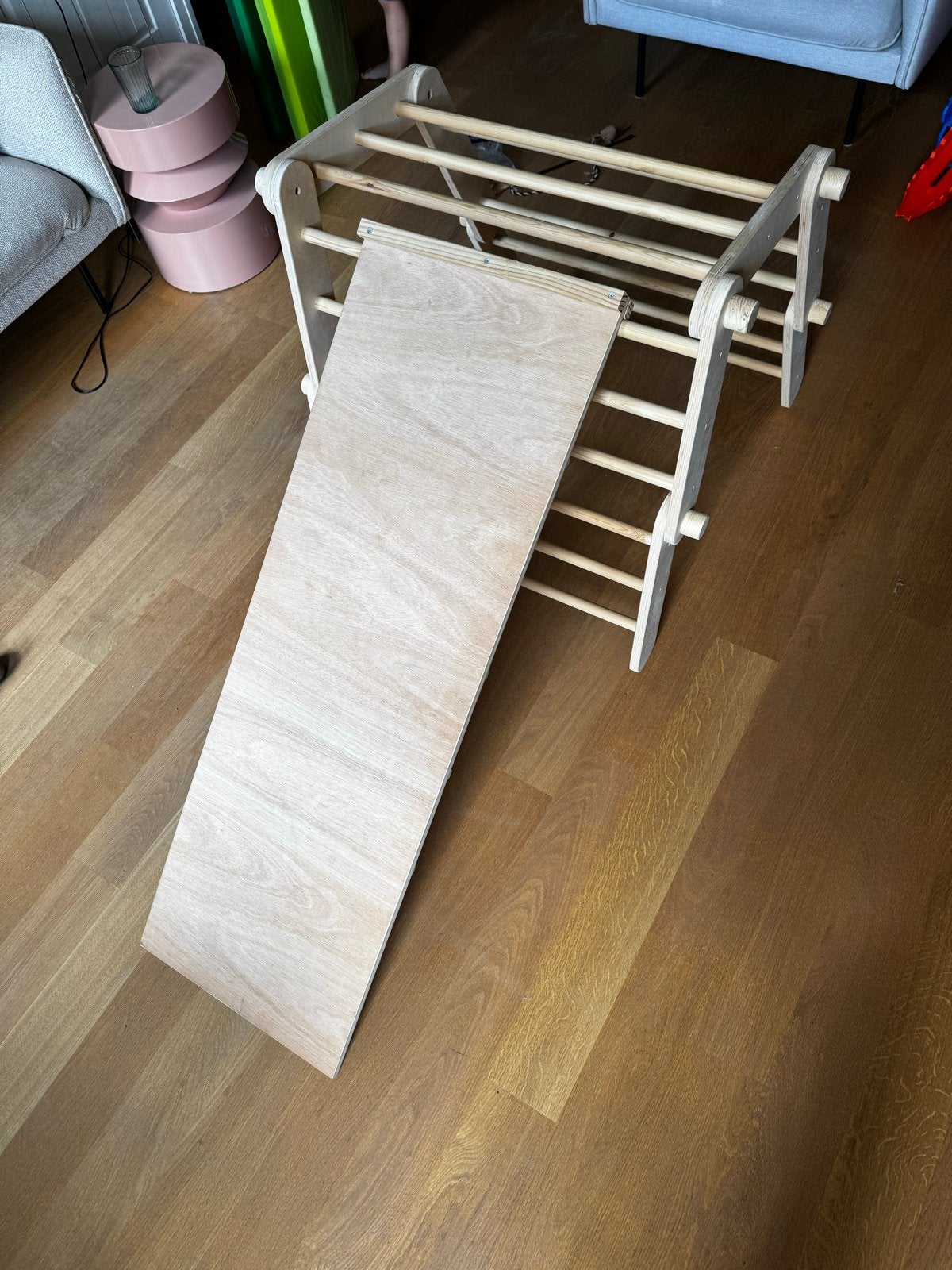 Binnen glijbaan glijbaan/Klimplank, Kinderen en Baby's, Ophalen, Gebruikt