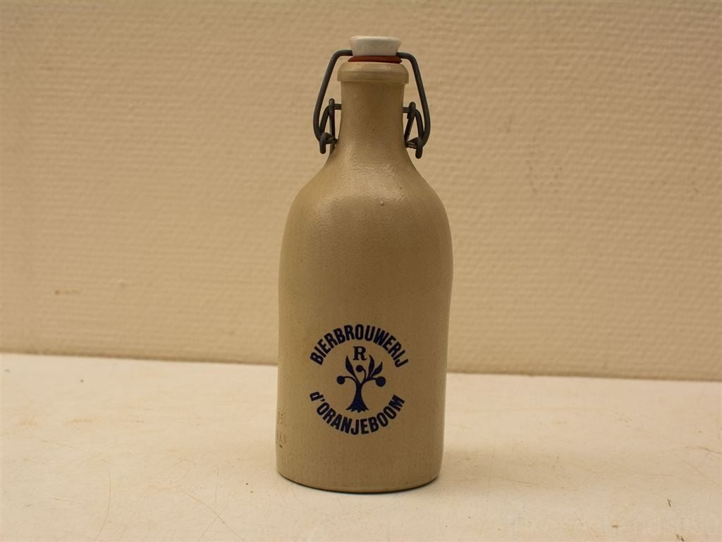 stenen bierflesje 30242, Antiek en Kunst, Ophalen of Verzenden