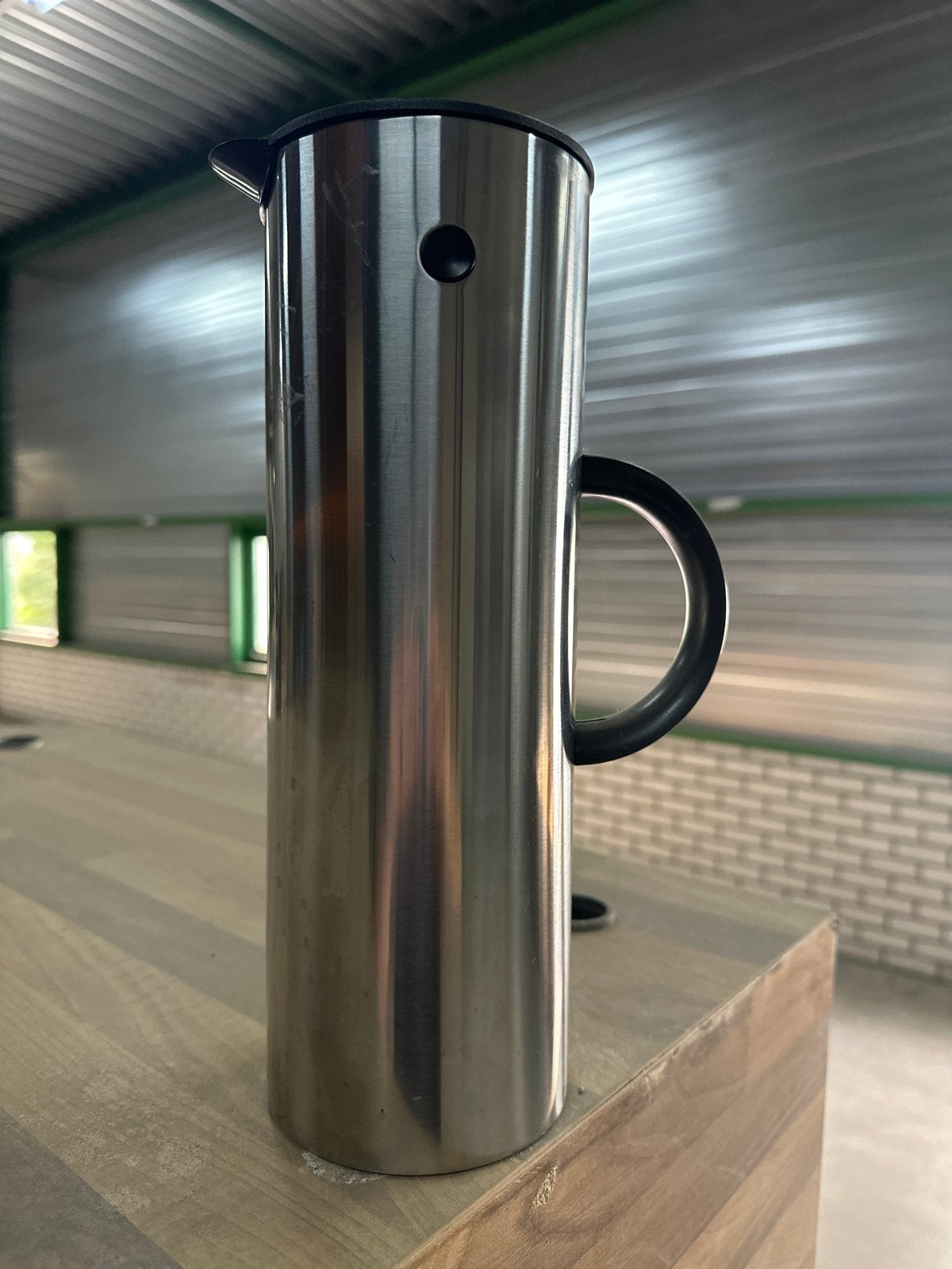 Mooie design koffiekan - Meerdere beschikbaar, Ophalen, Zilver, Metaal, Overige typen