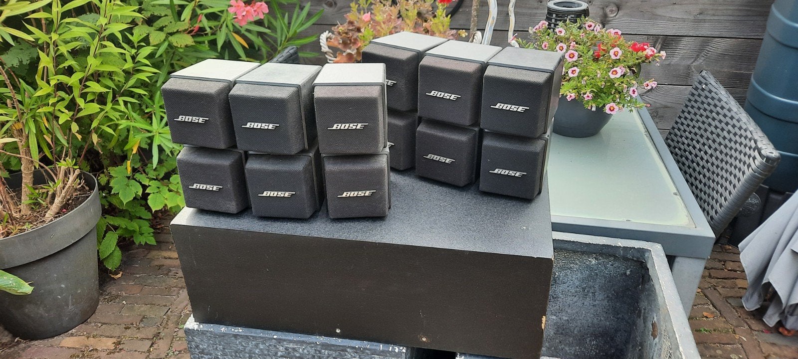 Bose cube 3 speakerset met 1 subwoofer, Ophalen, Gebruikt, Speakerset, Bose