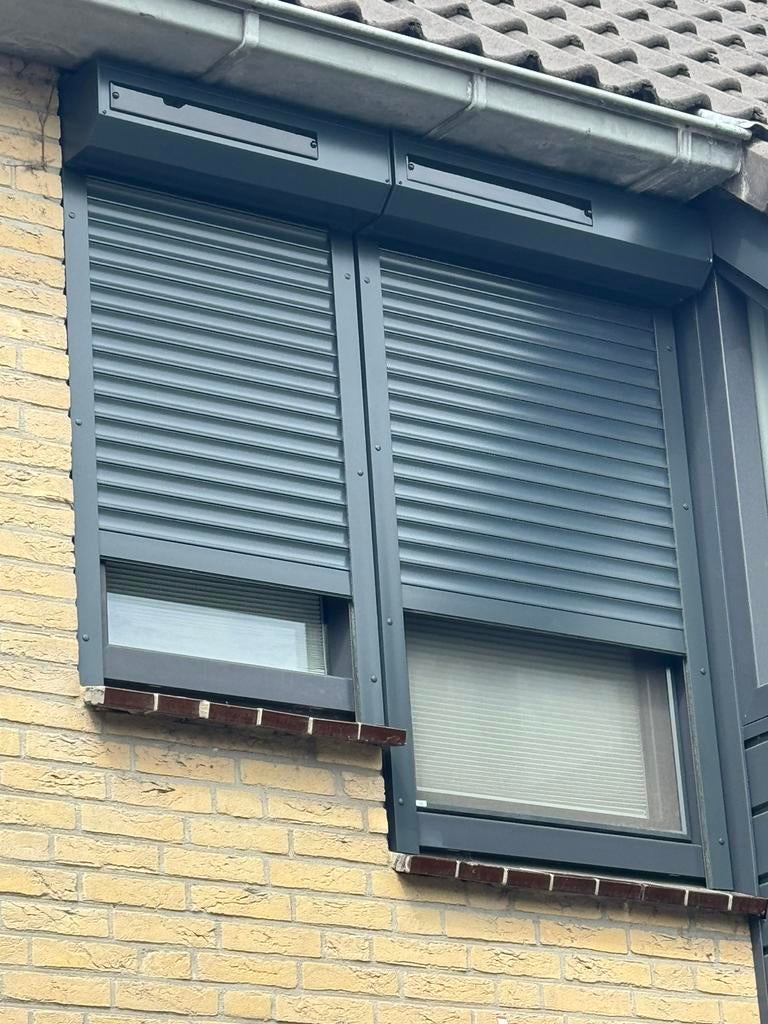 Solar rolluiken, Doe-het-zelf en Verbouw, Rolluiken, Ophalen of Verzenden, Zo goed als nieuw, Wit, 200 cm of meer