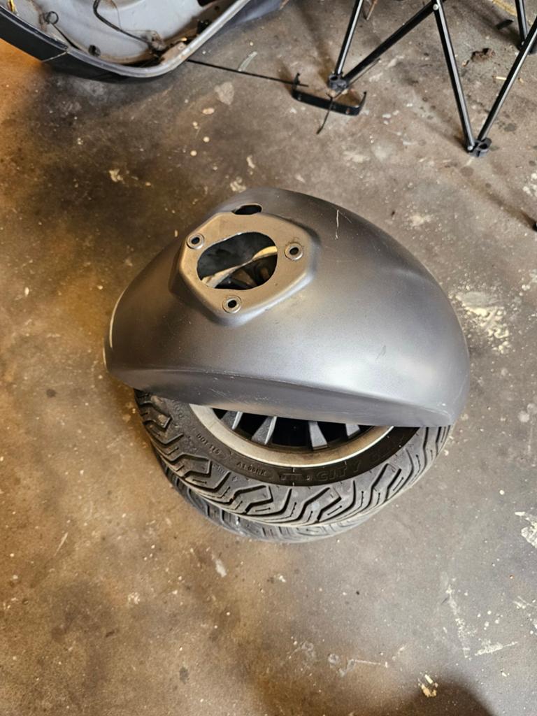 Vespa Spatbord, Fietsen en Brommers, Brommeronderdelen | Puch, Ophalen of Verzenden, Overige typen