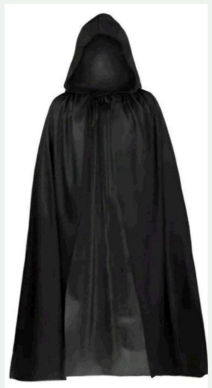 Zwarte cape 1 maat Lengte 150 cm NIEUW, Ophalen of Verzenden, Nieuw