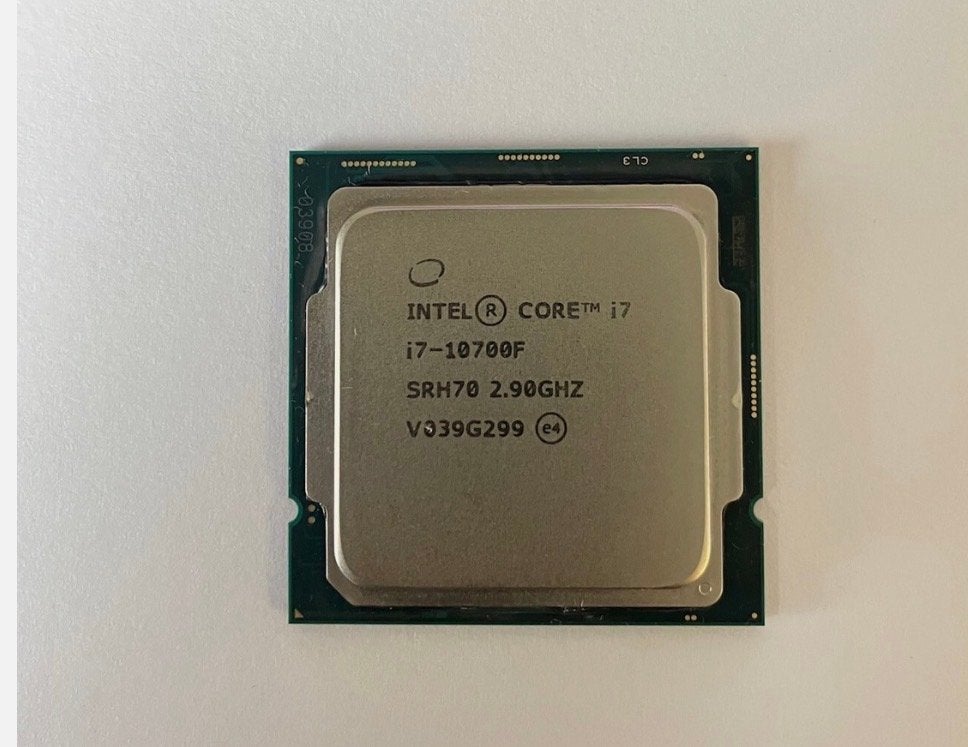 Intel Core i7-10700F 2.9GHz 8-Core Processor SRH70, Computers en Software, Ophalen, Gebruikt, 8-core, 2 tot 3 Ghz
