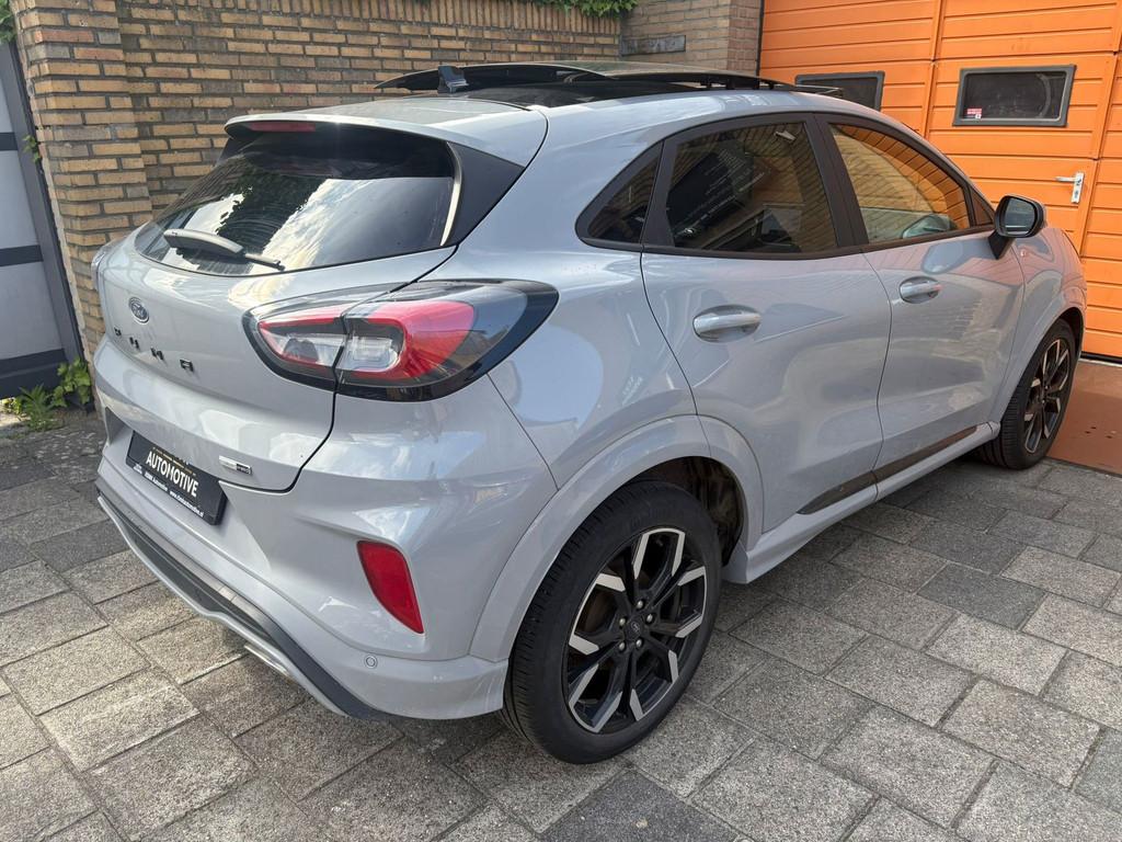 Ford Puma 1.0 EcoBoost Hybrid ST-Line, Auto's, Ford, Voorwielaandrijving, 125 pk, Zwart, Leder en Stof