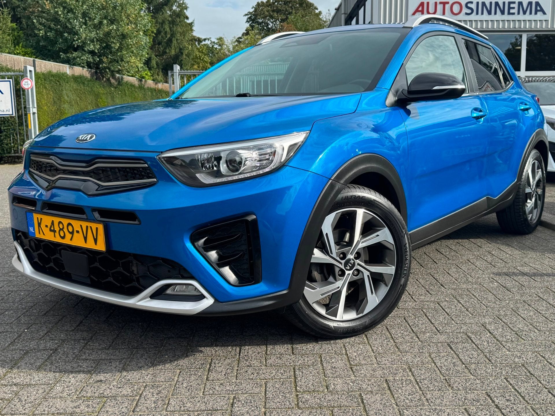 Kia Stonic 1.0 T-GDI MHEV GT-Line sport interieur | Afneemba, Auto's, Voorwielaandrijving, 450 kg, Gebruikt, Euro 6