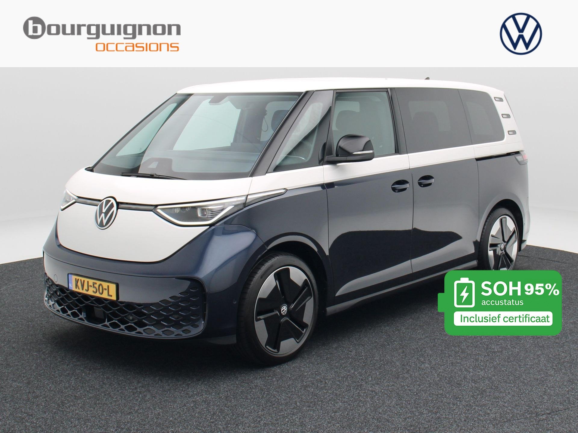 Volkswagen ID. Buzz Pro 77kWh 204 Pk | 21 inch | IQ.Light |, Auto's, Automaat, Dealer onderhouden, Gebruikt, 2359 kg