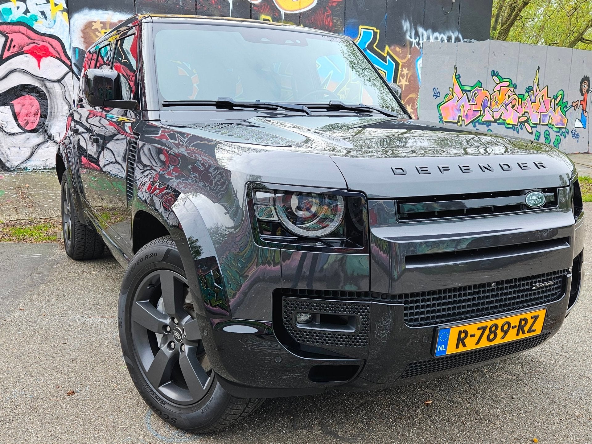 Land Rover Defender 110 110 2.0 P400e X-Dynamic HSE, Auto's, Automaat, Gebruikt, 3000 kg, Vierwielaandrijving
