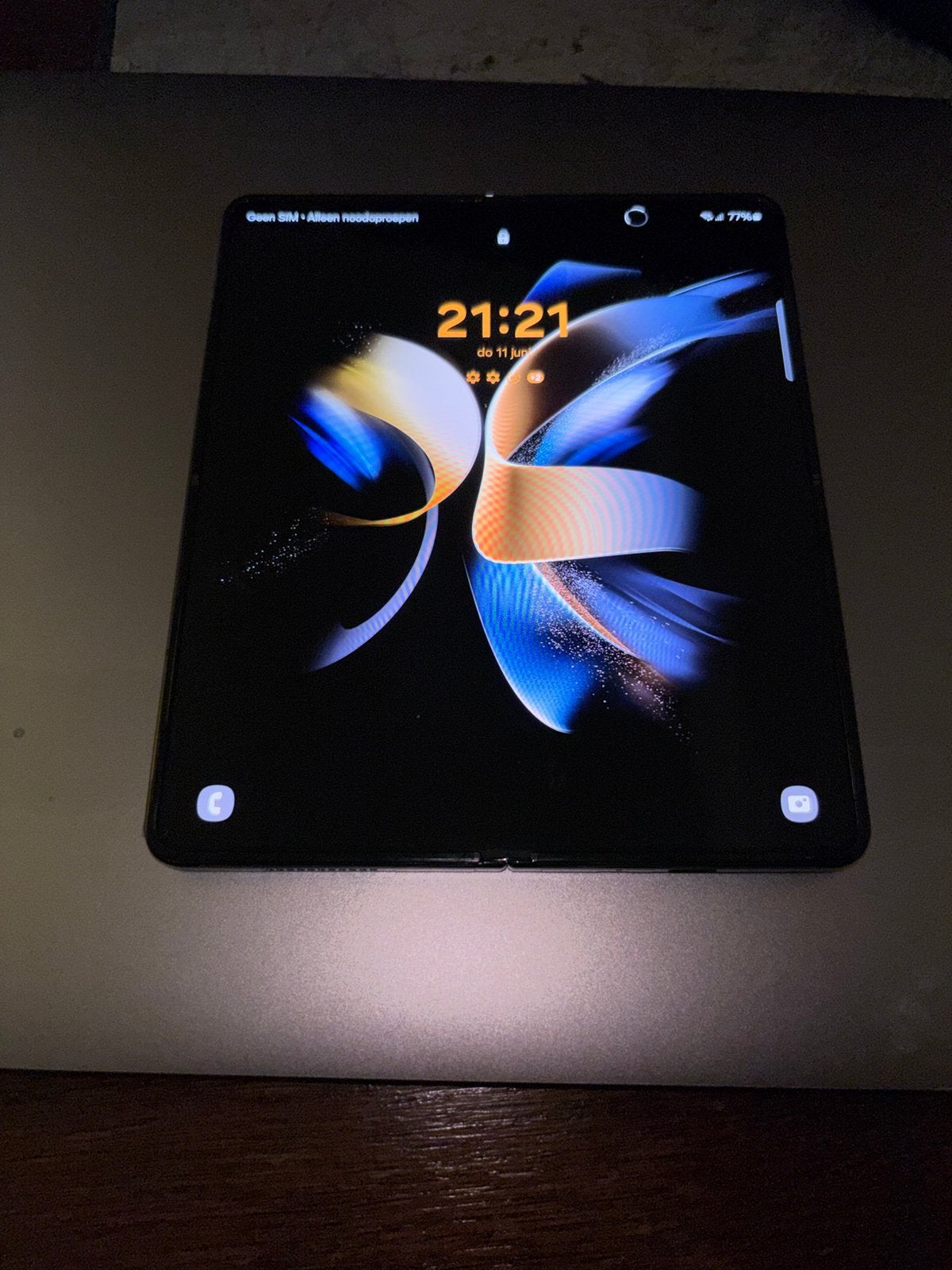 Samsung Galaxy fold 4, 512GB, Receipt included, Telecommunicatie, Mobiele telefoons | Samsung, Zwart, Touchscreen, Zo goed als nieuw