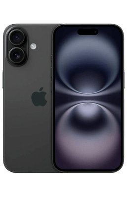 iphone 16 black/zwart, Telecommunicatie, Verzenden, Zwart, IPhone 16, 87 %