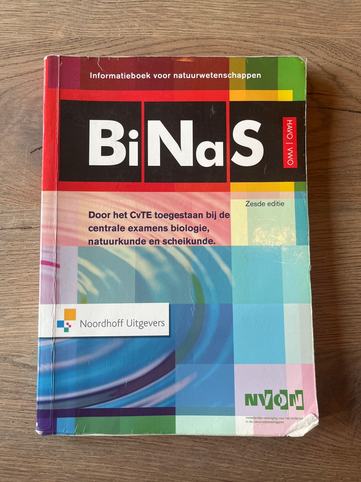 BiNaS 6e editie HAVO/VWO, Ophalen, Gelezen, HAVO, Biologie