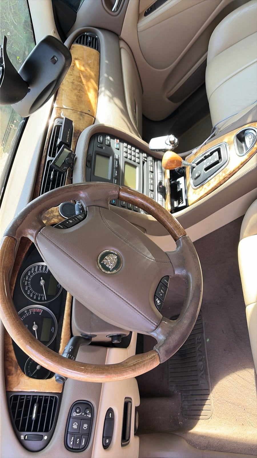 Jaguar S-Type 2.5 V6 Sport AUT 2005 Blauw, Auto's, Automaat, Achterwielaandrijving, 2497 cc, 1850 kg