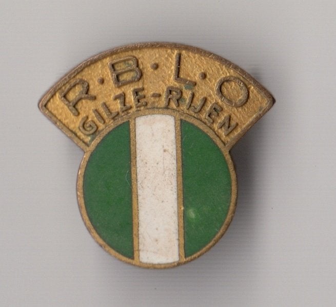 RBLO Gilze Rijen broche, Gebruikt, Niet vindbaar, Niet vindbaar, Speldje of Pin