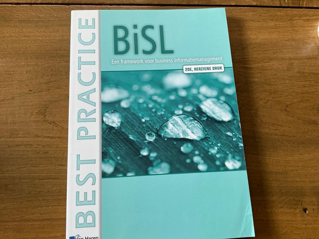 BiSL: Framework voor Business Informatiemanagement (2e druk), Boeken, Informatica en Computer, Zo goed als nieuw, Ophalen of Verzenden