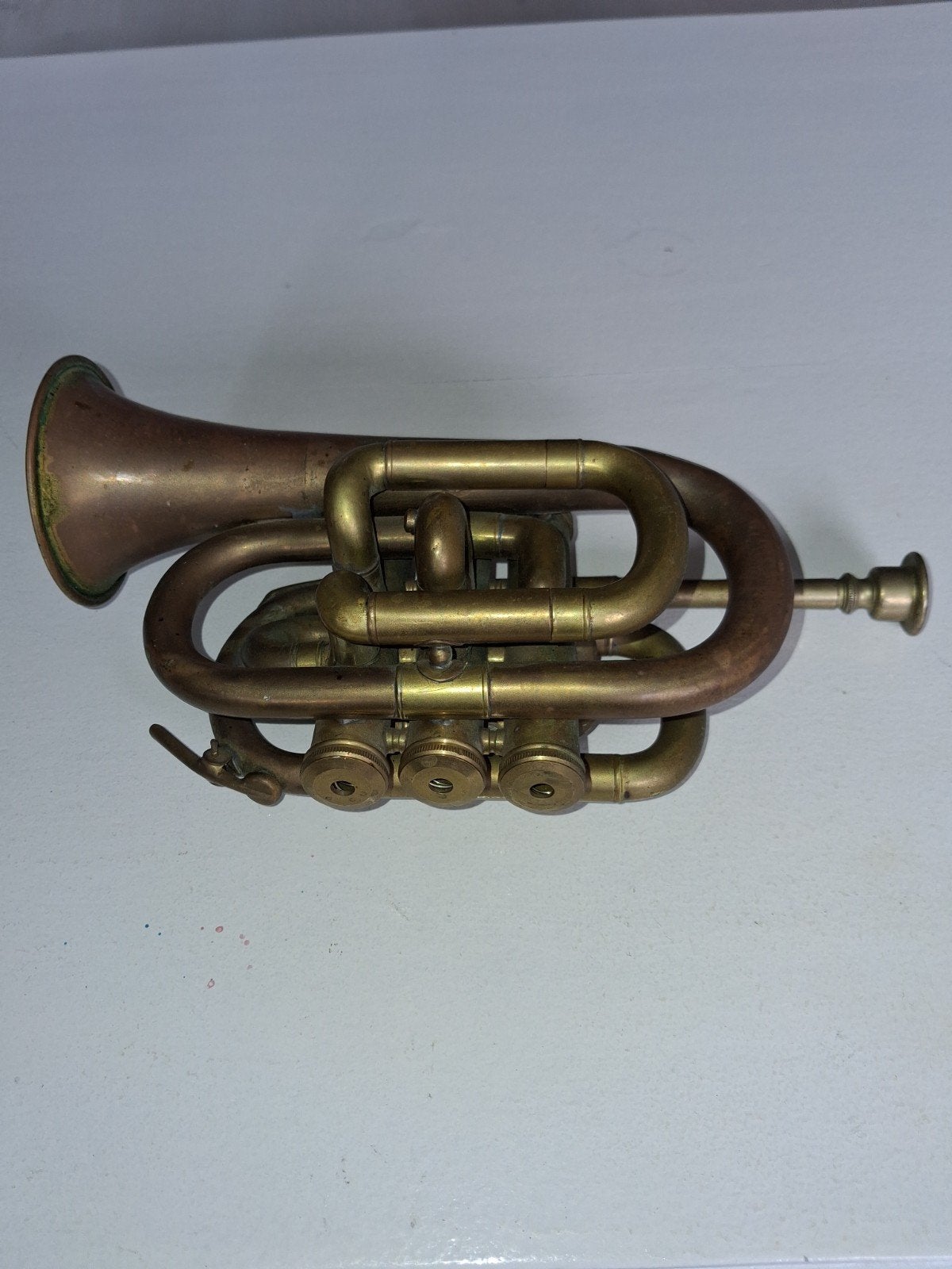 Antieke Boosey & Co. Bessons & Co. London Trompet, Muziek en Instrumenten, Ophalen, Gebruikt, Overige typen