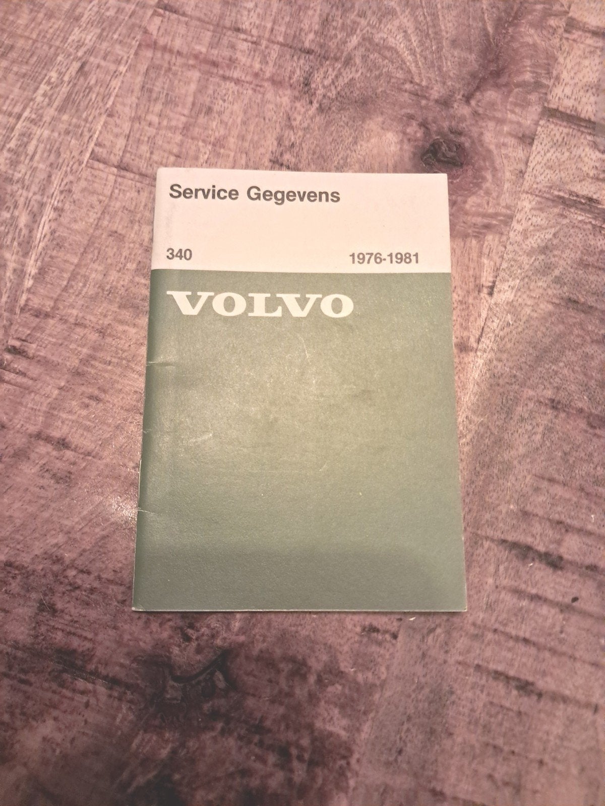 Volvo 340 Service Gegevens 1976-1981, Ophalen of Verzenden
