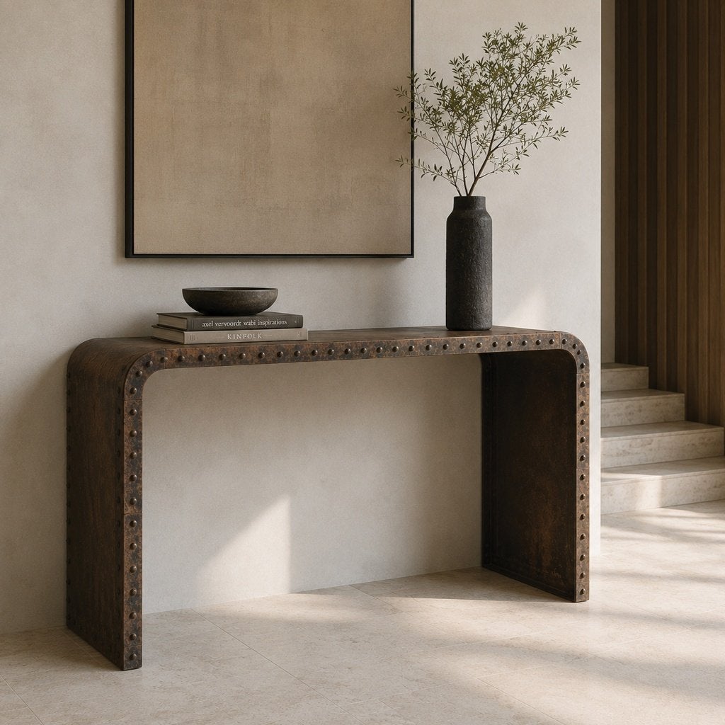 Industriële Wandconsole / Sidetable - Bas Jonker, Ophalen, Gebruikt, Industrieel, Metaal