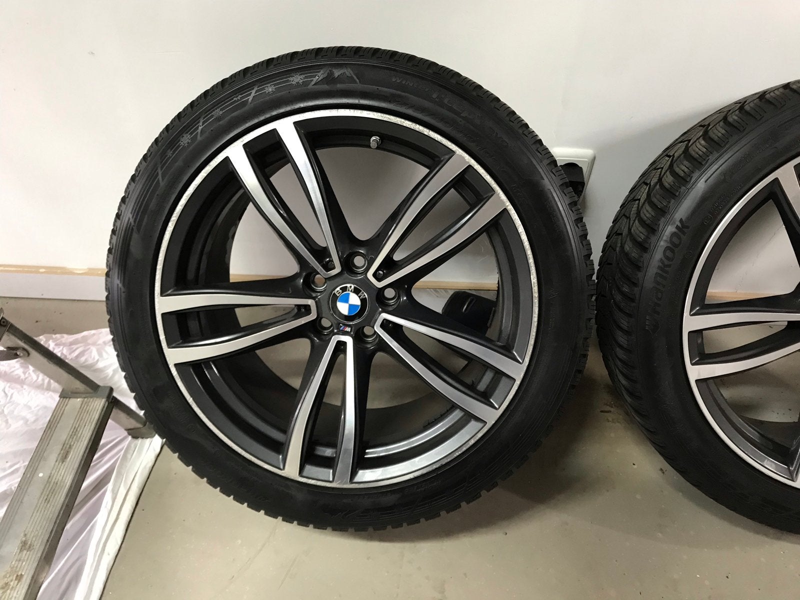 BMW M Performance velgen met winterbanden 19 inch, Banden en Velgen, Winterbanden, Personenwagen, Ophalen