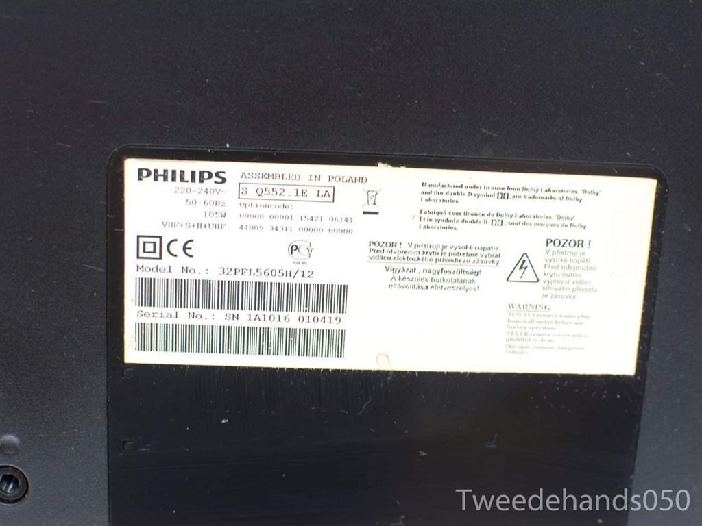 philips tv 20768, Gebruikt, 50 Hz, Ophalen of Verzenden, Samsung