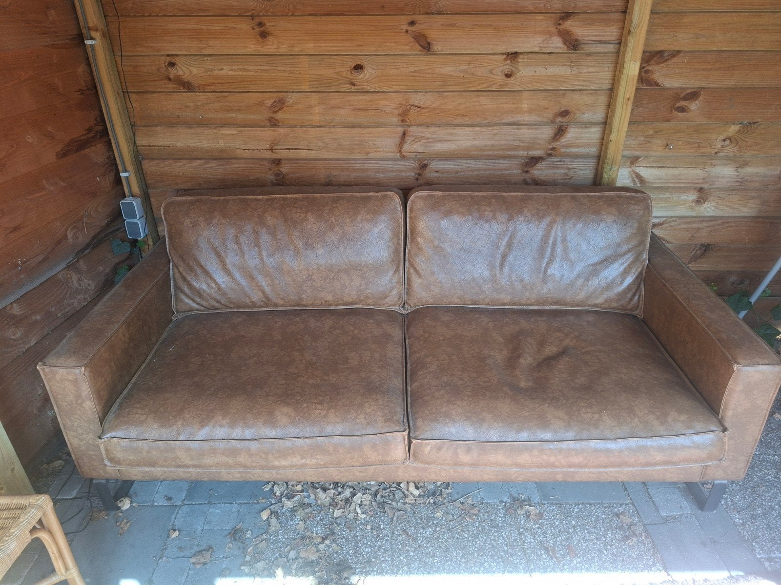 Nette bank van Seats en Sofa, Ophalen, Driepersoons, 75 tot 100 cm, Zo goed als nieuw