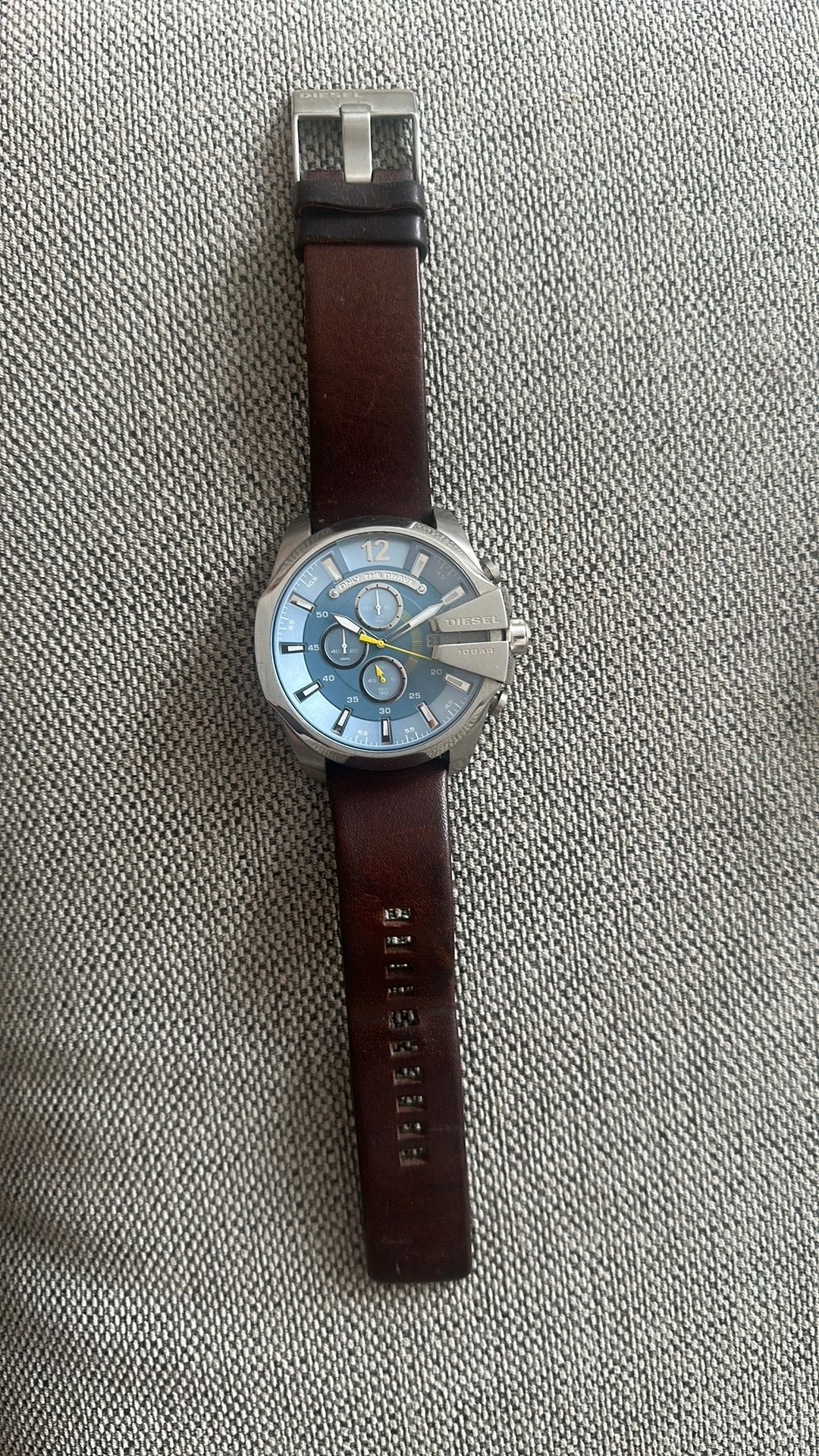 Origineel diesel horloge, Overige merken, Staal, Staal, Ophalen of Verzenden