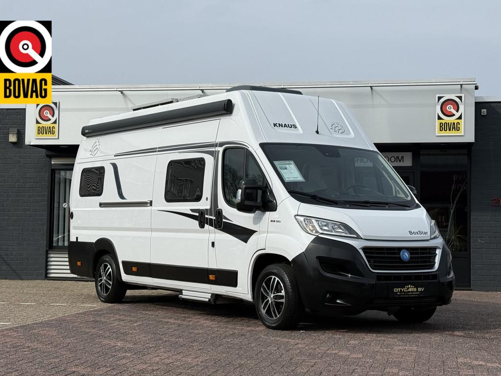 Knaus Boxstar Freeway 630 ME automaat buscamper hoogdak leng, Caravans en Kamperen, Campers, Automaat, Buscamper of Camperbus