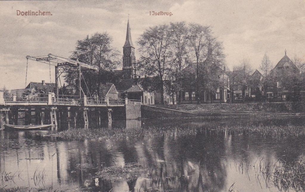 GA1676 Doetinchem Ijselbrug Gelderland Terborg zelhem, Verzamelen, Ansichtkaarten | Nederland, Verzenden, Voor 1920, Ongelopen