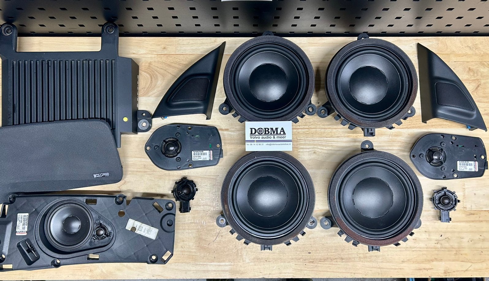 Volvo S80 V70 XC70 Dynaudio Premium Sound set compleet, Gebruikt, Ophalen of Verzenden, Volvo, X