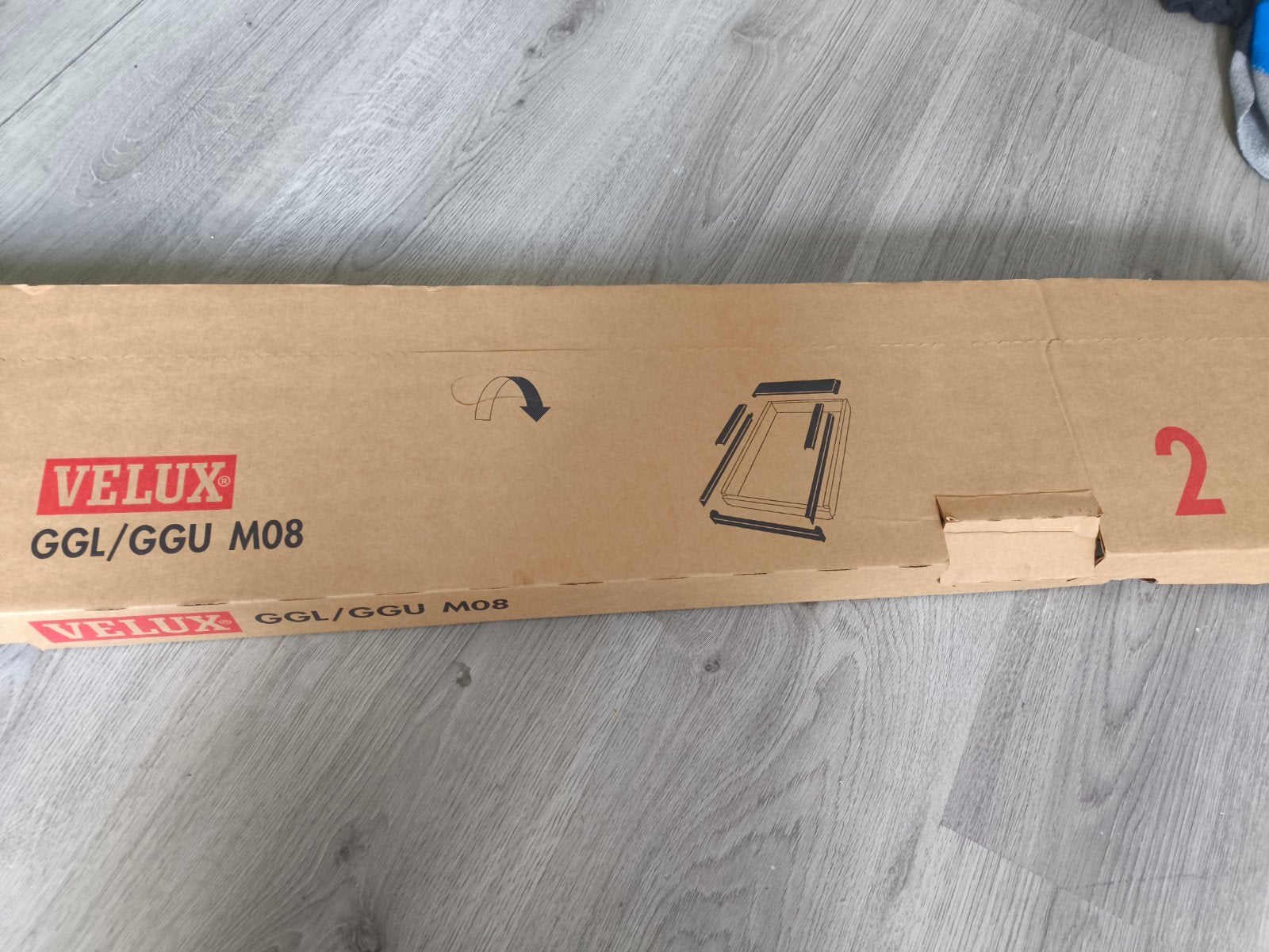 Velux DKL M08(EDW/EDZ) - Nieuw in doos, Ophalen, Nieuw, Minder dan 80 cm, Dakraam