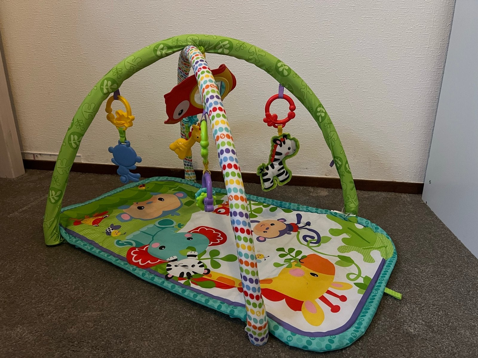 Leuke en kleurrijke babygym - Zo goed als nieuw!, Kinderen en Baby's, Speelgoed | Babyspeelgoed, Ophalen of Verzenden, Zo goed als nieuw