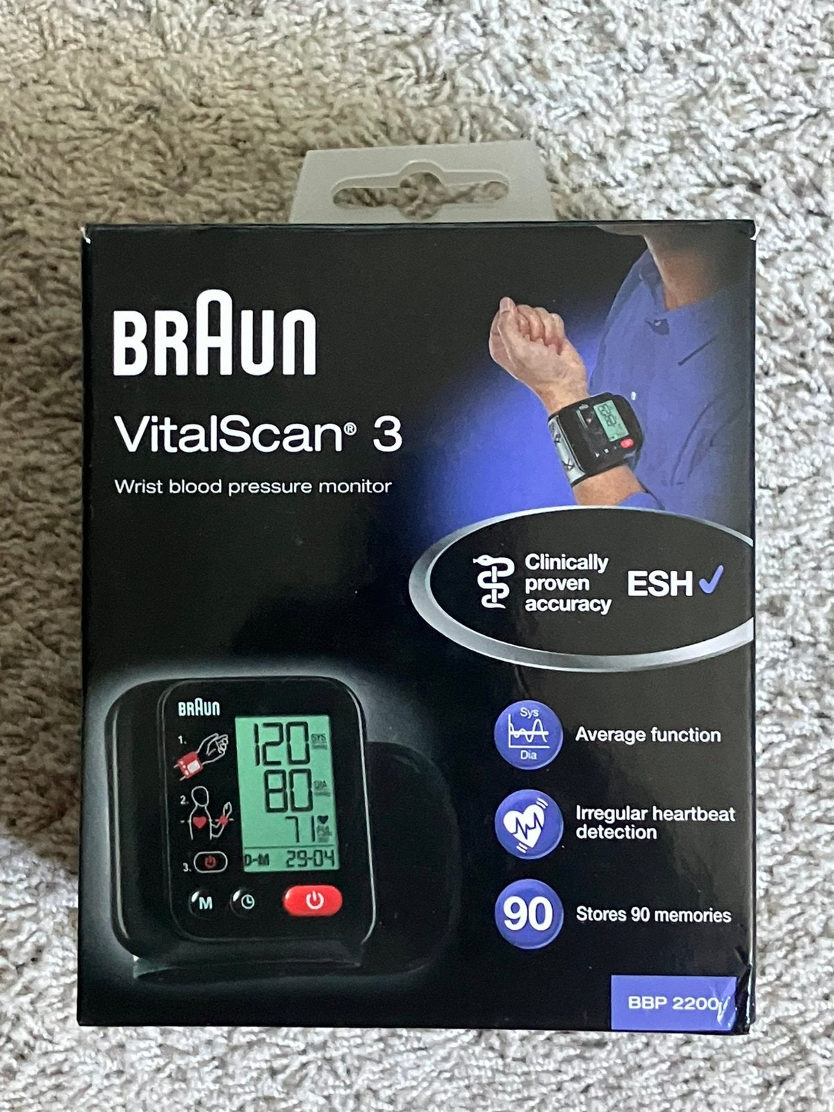 Braun Vitalscan 3, Ophalen of Verzenden, Zo goed als nieuw, Overige merken