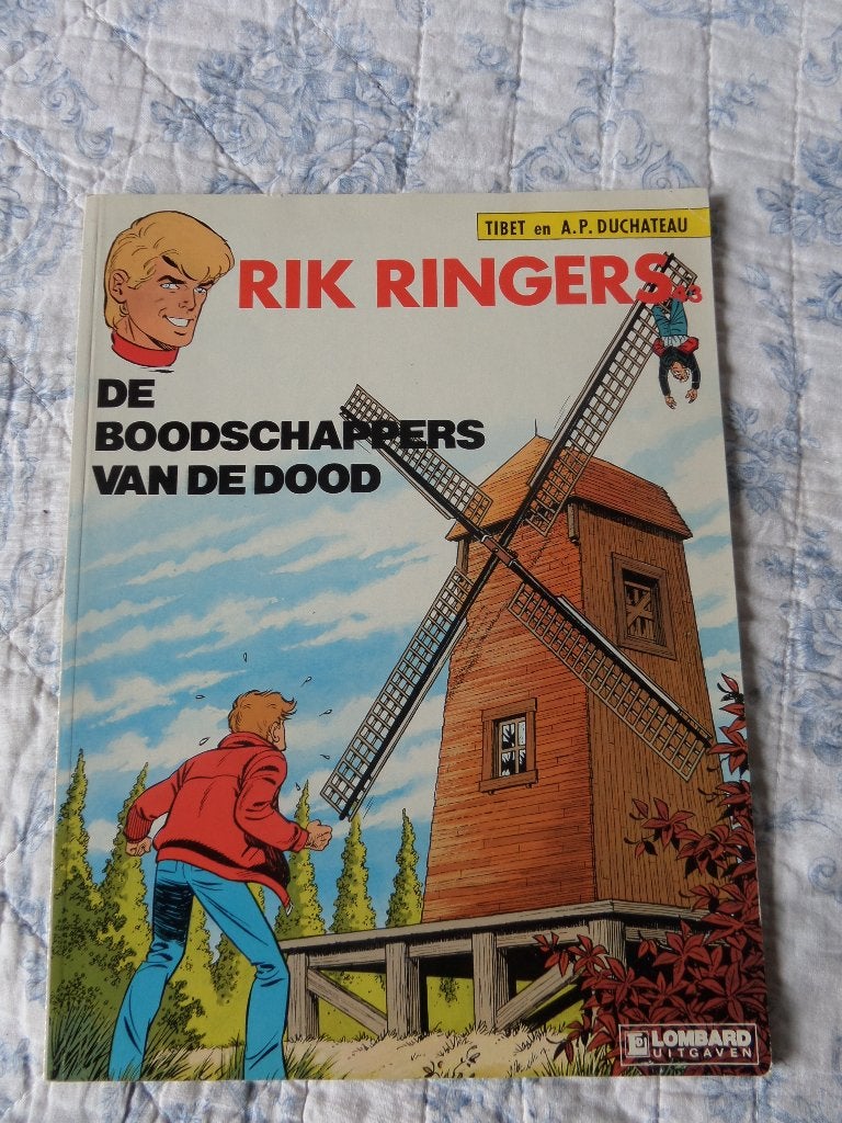 Rik Ringers de boodschapper van de dood (43), Boeken, Stripboeken, Eén stripboek, Ophalen of Verzenden, Zo goed als nieuw, Tibet en A.P. Duchateau