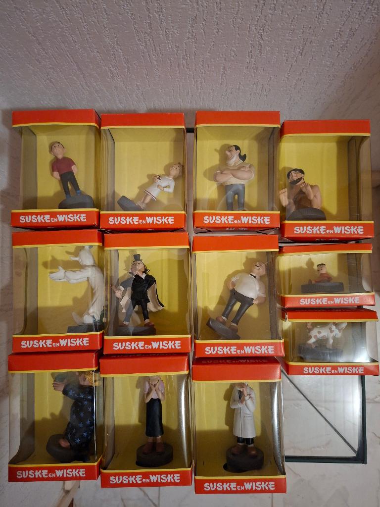 Suske en Wiske beeldjes Parastone No Leblon Fariboles Kuifje, Verzamelen, Stripfiguren, Ophalen of Verzenden, Suske en Wiske, Nieuw
