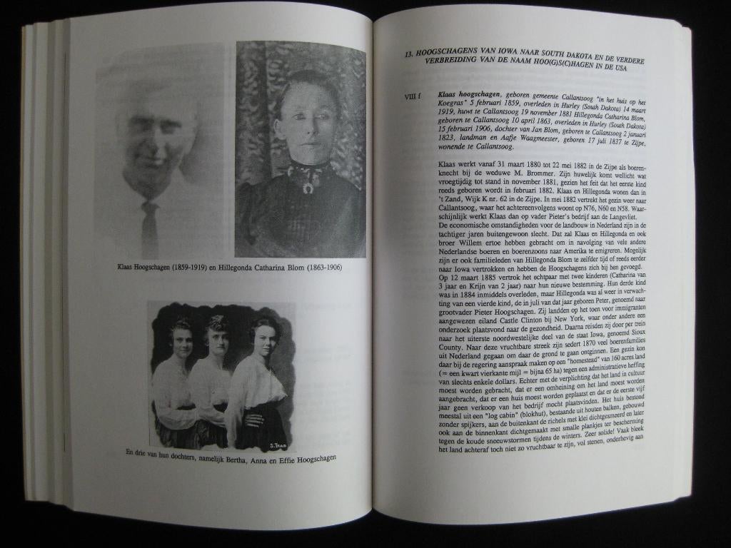 Genealogie. Geschiedenis geslacht Hoogschagen, Ophalen of Verzenden, Gelezen