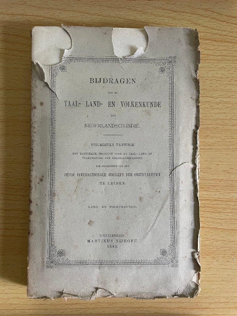 Zesde internationaal Oriëntalistencongres te Leiden 1883 I, Ophalen of Verzenden, Gelezen, Diverse auteurs