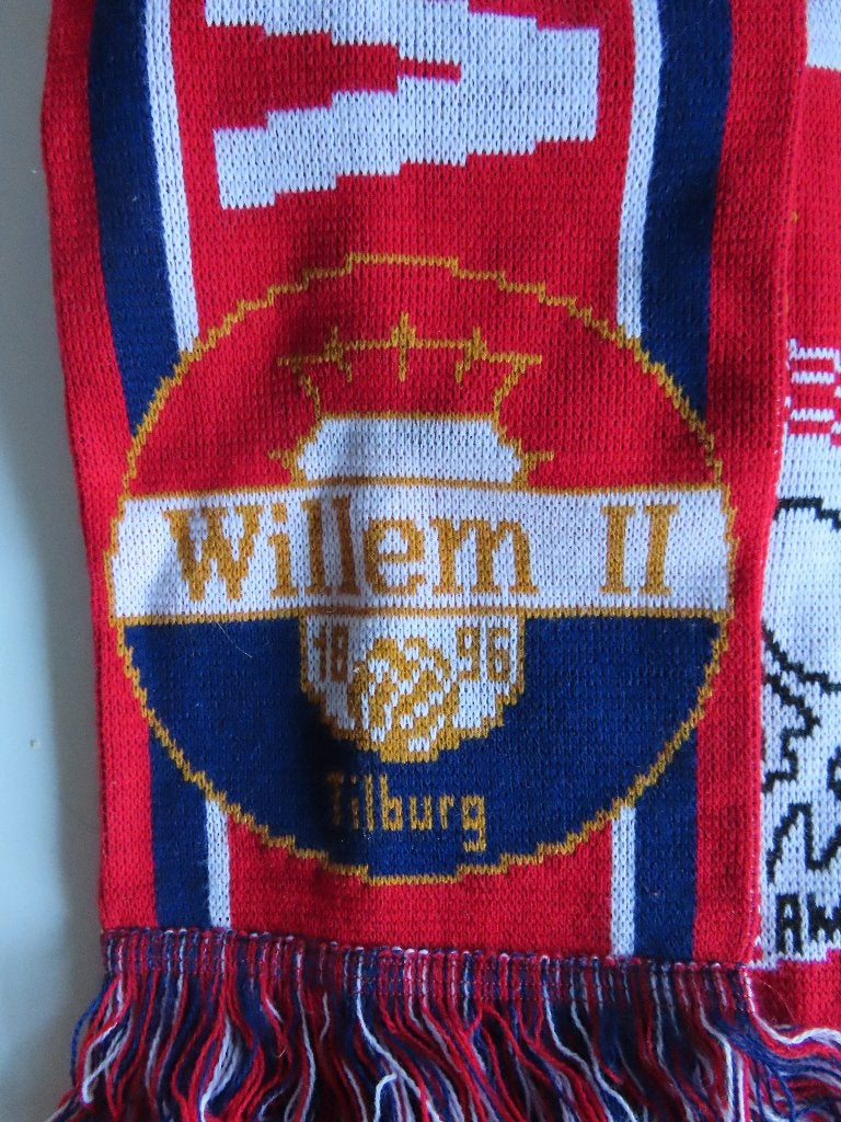 Voetbalsjaal Bekerfinale Ajax-Willem (2019), Verzamelen, Sportartikelen en Voetbal, Verzenden, Zo goed als nieuw, Willem II, Vaantje of Sjaal