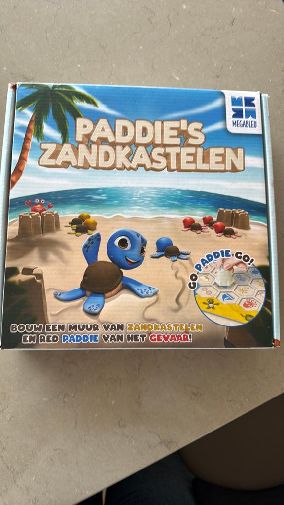Paddie's Zandkastelen Megableu Spel, Drie of vier spelers, Ophalen of Verzenden, Zo goed als nieuw