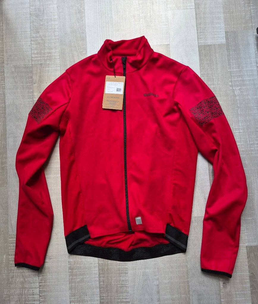 Nieuwe Shimano fiets jasje maat L, Ophalen of Verzenden, Nieuw, Kleding