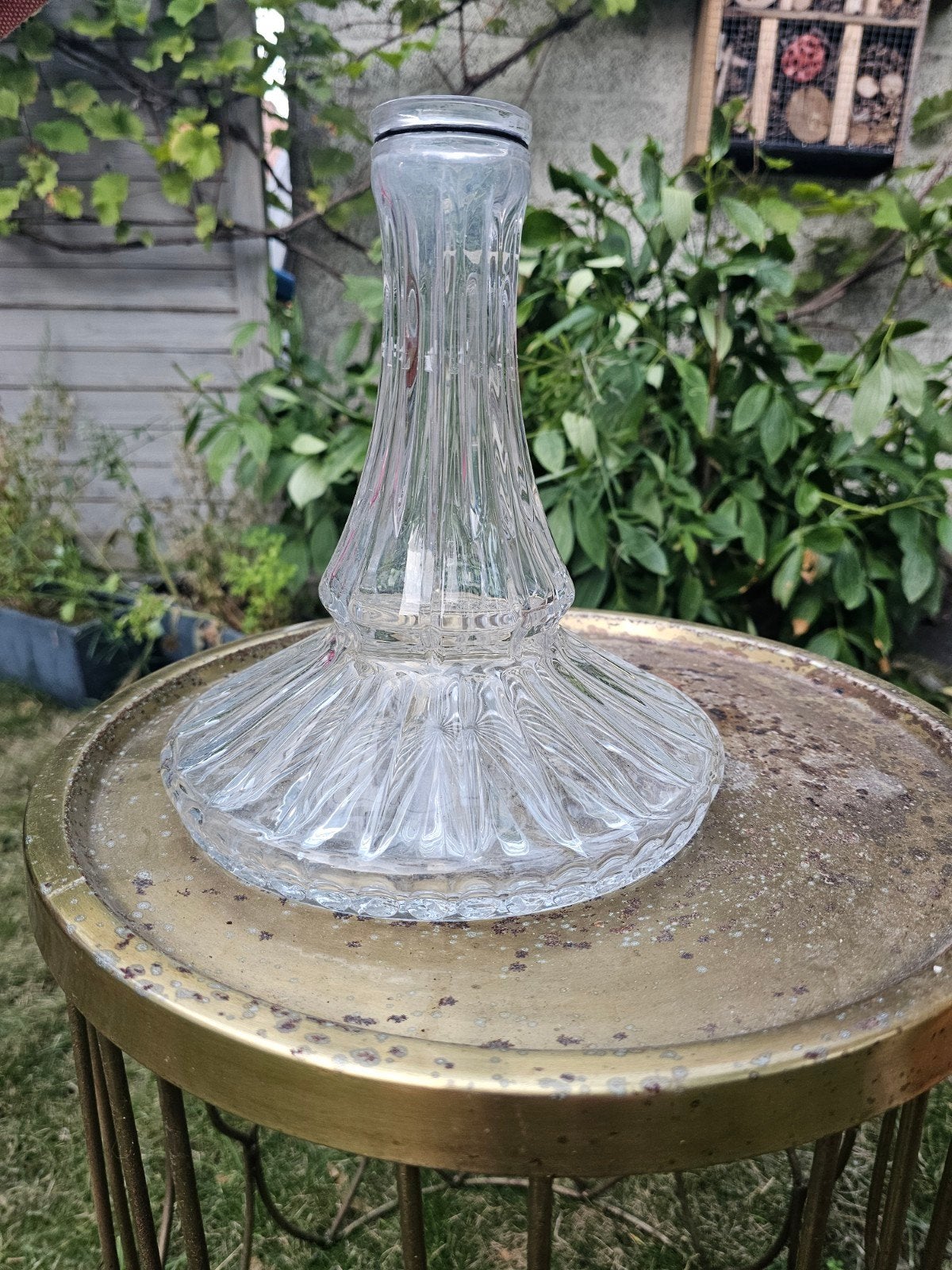 Glazen waterpijp voet, Ophalen of Verzenden, Zo goed als nieuw, (Water)pijp