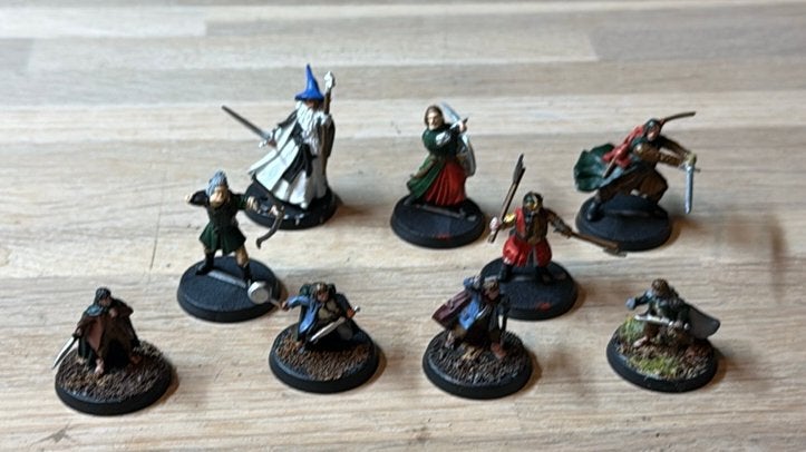MESBG Fellowship of the Ring plastic, Ophalen of Verzenden, Zo goed als nieuw, Lord of the Rings