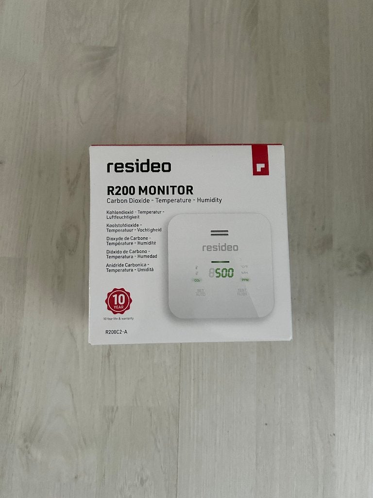 Resideo R 200  Resideo temperatuur, CO2 en luchtbev NIEUW, Ophalen of Verzenden, Nieuw